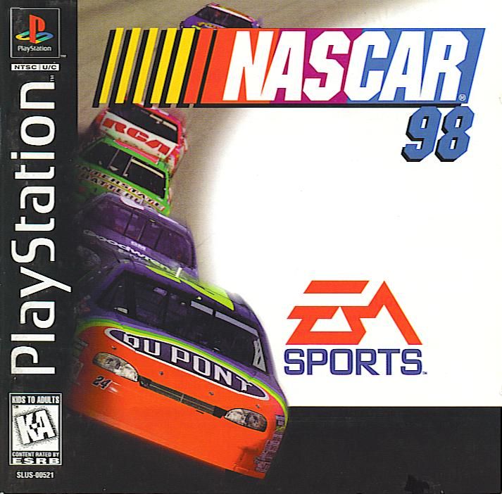 NASCAR 98 Collector's Edition box art for Playstation
